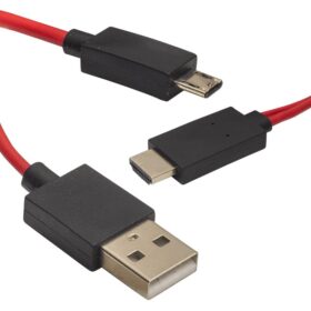 HC-18 MHL KİT SAMSUNG S5 HDMI TV BAĞLANTI KABLOSU (K0)