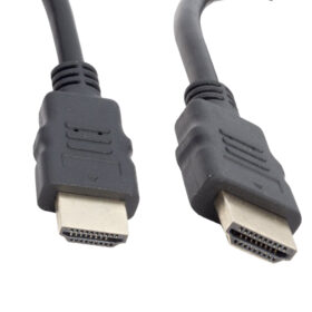 HDMI KABLO DÜZ SİYAH PLASTİK 30 CM (K0)