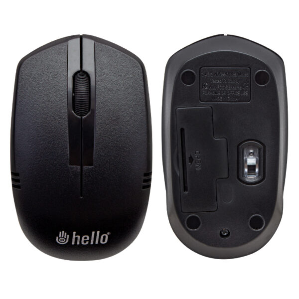 HELLO HL-15169 2.4GHZ 1600 DPI KABLOSUZ MOUSE (K0) - Görsel 2