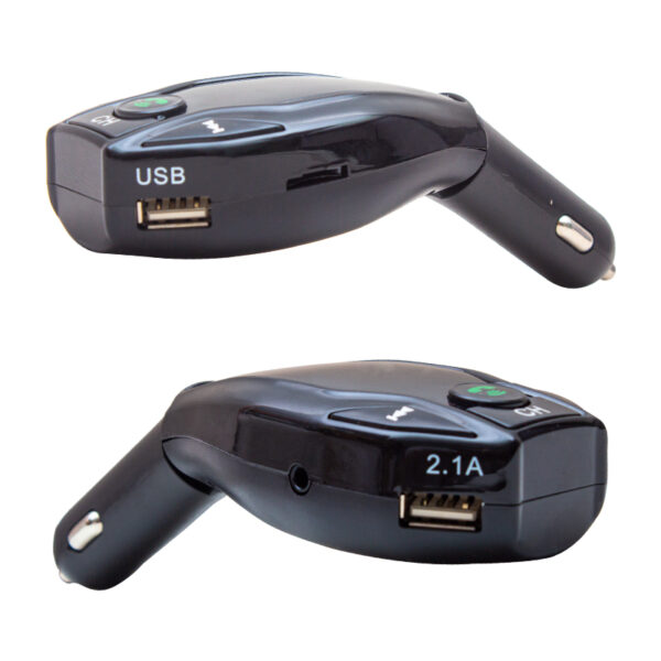 HELLO HL-18883 X7 HANDSFREE USB/SD/BLUETOOTH 12-24 VOLT FM TRANSMITTER (K0) - Görsel 2