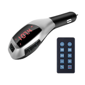HELLO HL-19679 X5 HANDSFREE USB/SD/BLUETOOTH 12-24 VOLT FM TRANSMITTER (81) (K0)