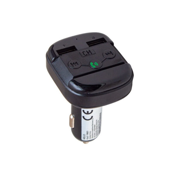 HELLO HL-19681 X12 HANDSFREE ÇİFT USB/SD/BLUETOOTH 12-24 VOLT FM TRANSMITTER (81) (K0) - Görsel 2