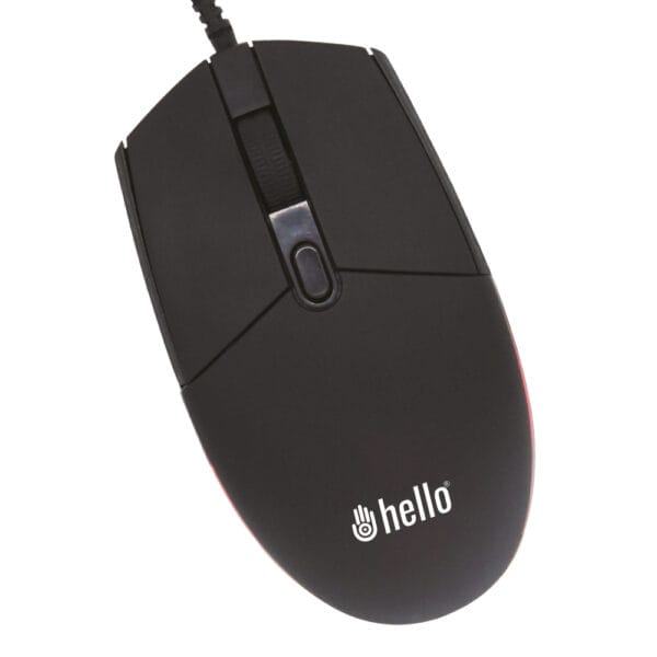 HELLO HL-2573 IŞIKLI KABLOLU OYUNCU KLAVYE + MOUSE COMBO SET (K0) - Görsel 3