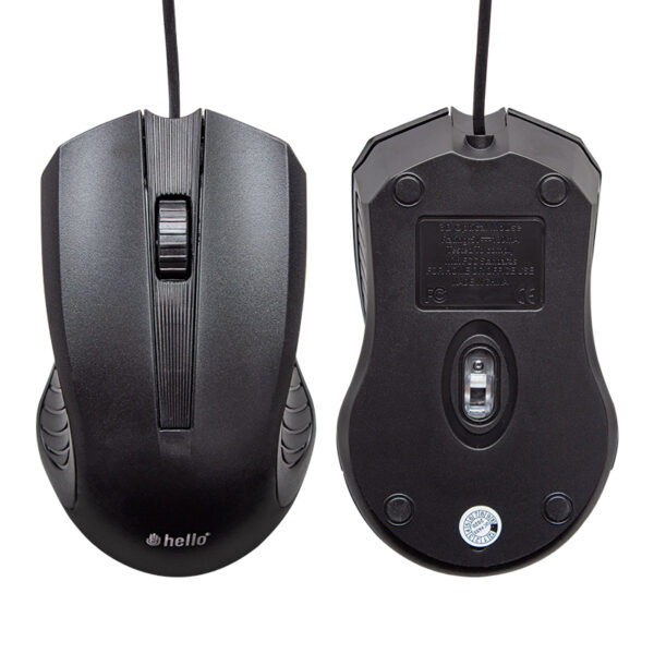 HELLO HL-2732 USB KABLOLU MOUSE (K0) - Görsel 2