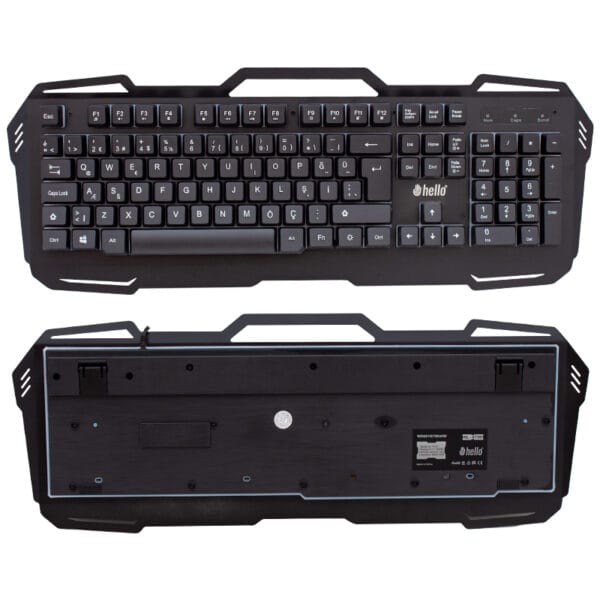 HELLO HL-4730 KABLOLU OYUNCU GAMING KLAVYE (K0) - Görsel 2