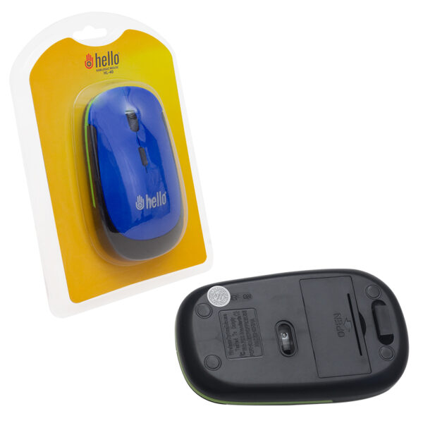 HELLO HL-40 1200 DPI 2.4 GHZ KABLOSUZ MOUSE (K0) - Görsel 3