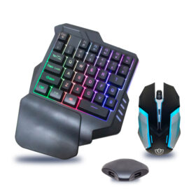 HELLO JCHF-68 KLAVYE + MOUSE BLUETOOTH GAMEPAD OYUNCU 4IN1 SETİ (K0)