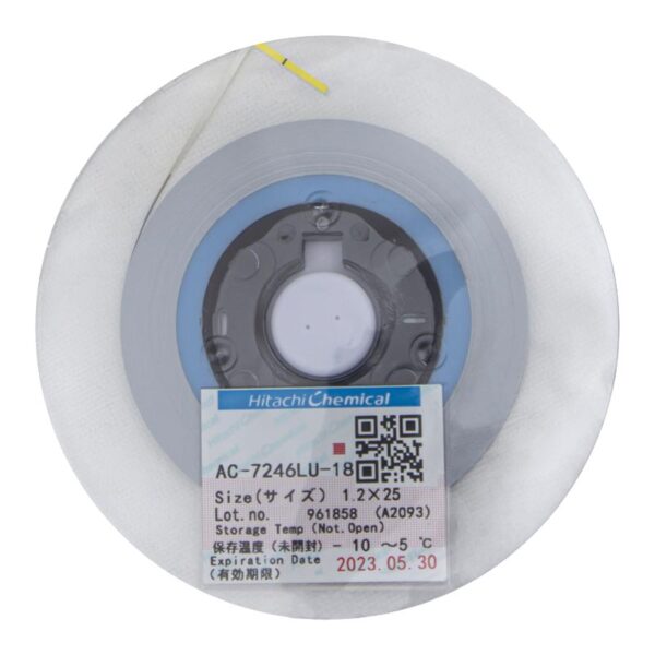 HITACHI AC-7246U-18 1.2X25M ACF BANT ANISOTROPIC İLETKEN FİLM (CAM İÇİN DOKUNMATİK BANT) (K0)