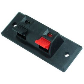 HOPARLÖR TERMİNALİ İKİLİ UZUN DİKDÖRTGEN (IC-249)  (2 CM X 5.5 CM) (K0)