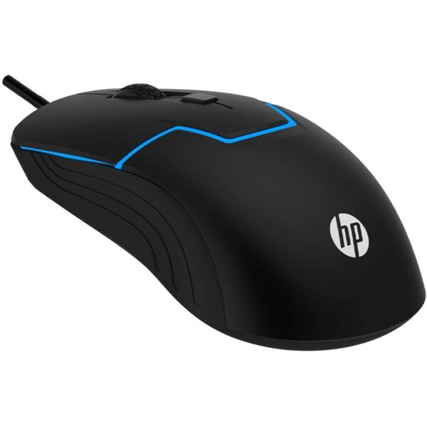 HP M-100 IŞIKLI USB OPTİK KABLOLU OYUNCU MOUSE (K0) - Görsel 2