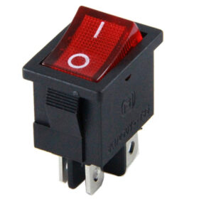 IC-119 MİNİ 4 PIN IŞIKLI ANAHTAR (K0)