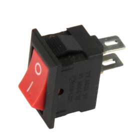IC-120A MİNİ IŞIKSIZ KIRMIZI ANAHTAR 2P (K0)