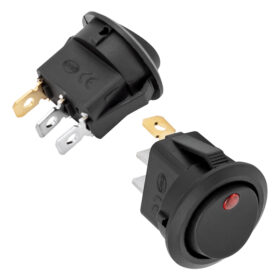 IC-132A 3 PİNLİ ON-OFF 12VOLT DC 20 AMPER IŞIKLI ANAHTAR (K0)