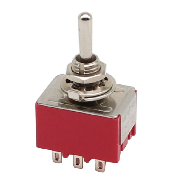 IC-148A 9P Ø6MM ON-ON TOGGLE SWİTCH MTS-302 (K0) - Görsel 3