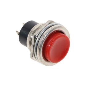 IC-180 YUVARLAK 16MM KIRMIZI METAL BUTON DS-212 (K0)