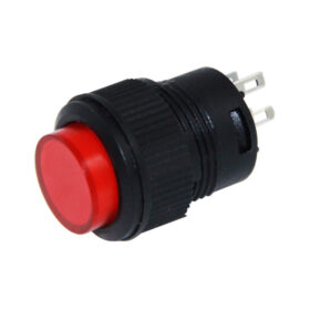 IC-180B YUVARLAK 3P IŞIKLI 16MM YAYLI BUTON (K0)