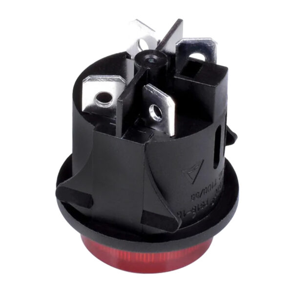 IC-180G ANAHTAR BASMALI 4 PIN KALICI YUVARLAK 25 MM PS18-16N-2 (K0) - Görsel 3