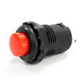 IC-185 D 12MM KALICILI 2 PIN PLASTİK BUTON (K0)