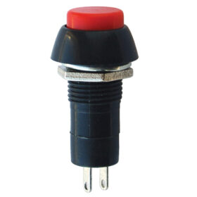 IC-186 YUVARLAK BASMALI 12MM KALICILI BUTON ANAHTAR PBS-11A-B (K0)