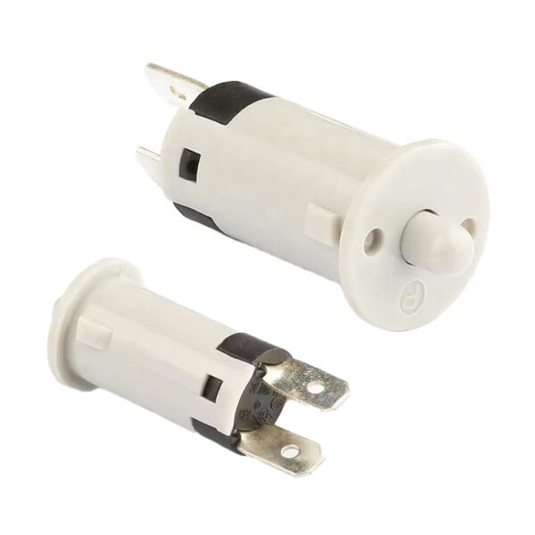 IC-187A KAPAK SWİTCH Ø12MM (NC) NORMALDE KAPALI KONTAK PBS-25B BEYAZ (K0)