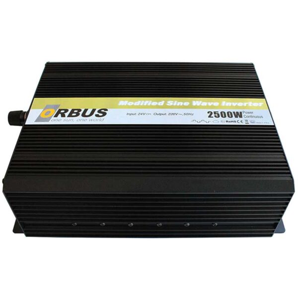 İNVERTER 2500W 24V ORBUS MODIFIELD SINUS MS24-2500 (K0)
