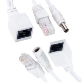 IP KAMERA POE KABLOSU PASİF POE SPLITTER DİŞİ ERKEK POWER UÇ (K0)