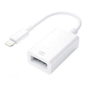 IPAD IPHONE LIGHTNING OTG ADAPTÖR (FLASH BELLEK MOUSE KLAVYE BAĞLAMAK İÇİN) (K0)