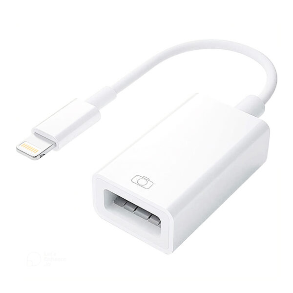IPAD IPHONE LIGHTNING OTG ADAPTÖR (FLASH BELLEK MOUSE KLAVYE BAĞLAMAK İÇİN) (K0)