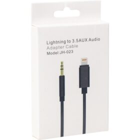 JH-023 IPHONE LIGHTNING TO 3.5 MM AUX STEREO ÇEVİRİCİ KABLO (K0)