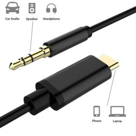 JH-030 TYPE-C TO 3.5 MM AUX AUDIO KABLO (K0)