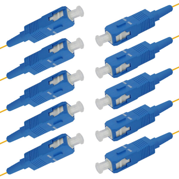 JUMPER FİBER KABLO 1.2 MT SC (JUMPER CABLE) 10LU POŞET (K0) - Görsel 2