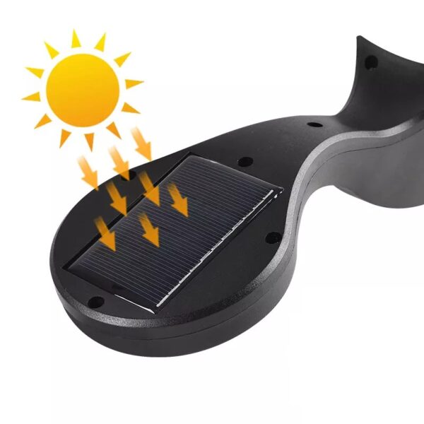 JX-655A HAREKET SENSÖRLÜ 3 MODLU COB LEDLİ SOLAR SOKAK DUVAR LAMBASI (K0) - Görsel 2