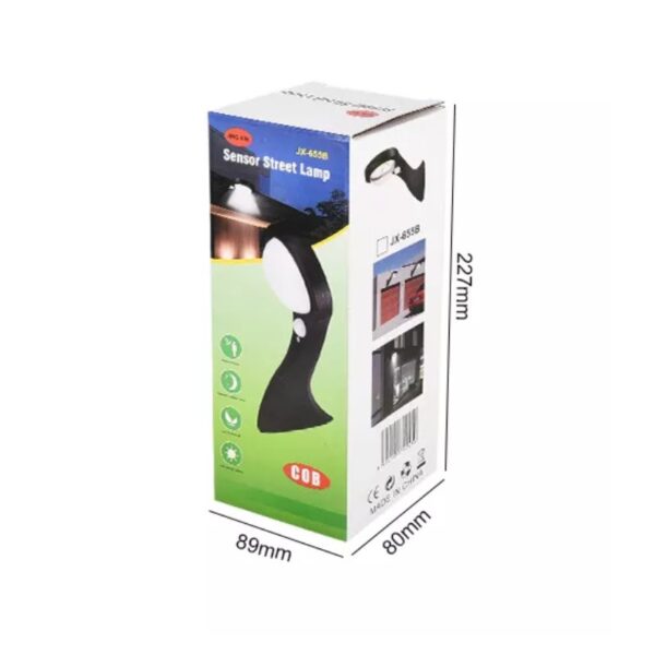 JX-655A HAREKET SENSÖRLÜ 3 MODLU COB LEDLİ SOLAR SOKAK DUVAR LAMBASI (K0) - Görsel 3