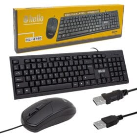 KABLOLU KLAVYE+MOUSE SET (K0)