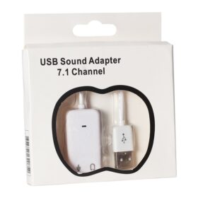 KABLOLU USB TO 7.1 USB SES KARTI ÇEVİRİCİ APARAT (K0)