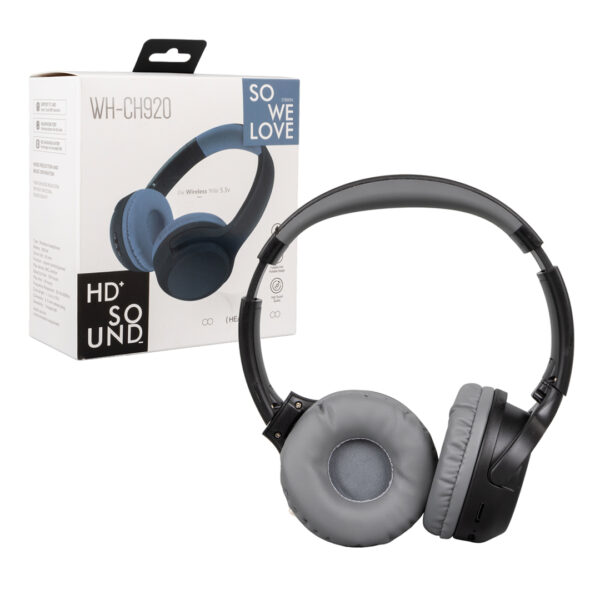 KABLOSUZ BLUETOOTH KULAKÜSTÜ TASARIM KULAKLIK WH-CH920 (K0) - Görsel 4