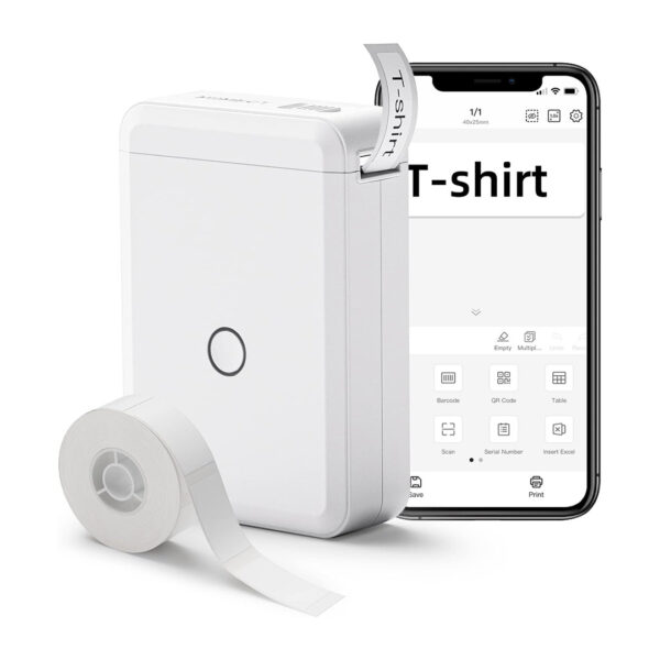 KABLOSUZ TAŞINABİLİR BLUETOOTHLU ETİKET MAKİNESİ (K0)