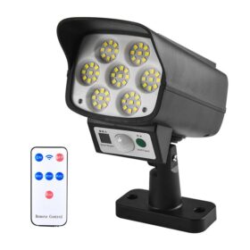 KAMERA GÖRÜNÜMLÜ 63 LEDLİ SOLAR ŞARJLI LAMBA (K0)