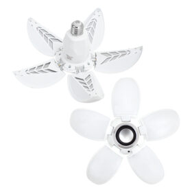 KK-607 5 KANATLI BLUETOOTH ÖZELLİKLİ KUMANDALI PORTATİF 50W LAMBA (K0)