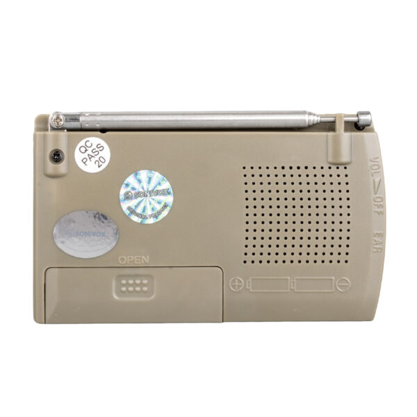KREM RENK CEP TİPİ ANALOG FM RADYO VS-R321 (K0)