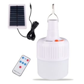 KUMANDALI SOLAR ŞARJLI ACİL DURUM KAMP LAMBASI (K0)
