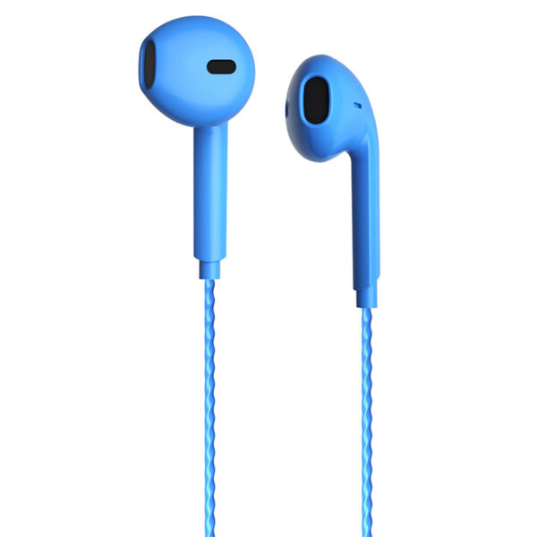 LECOO EH104BL 3.5MM JACKLI KABLOLU KULAK İÇİ MİKROFONLU MAVİ KULAKLIK (K0) - Görsel 3