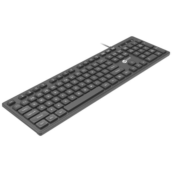 LECOO KB102 USB KABLOLU SİYAH Q KLAVYE (K0) - Görsel 2
