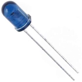LED MAVİ 5MM MERCEKLİ (K0)