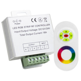 LED RGB KONTROL DEVRE DOKUNMATİK UK LI FC-PB-12Q (18 AMPER) (K0)