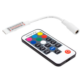 LED RGB KONTROL DEVRESİ 12 VOLT RF KÜÇÜK MODÜLLÜ UZAK MESAFE ALGILAMALI (K0)