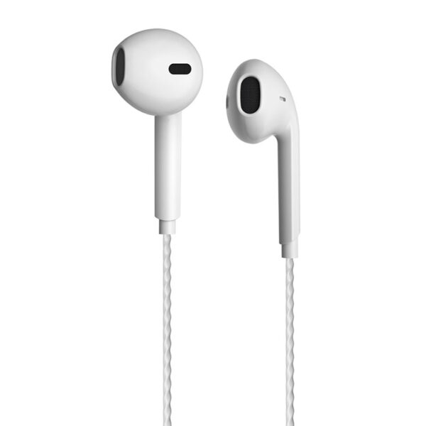 LENOVO LECOO EH104W 3.5MM JACKLI KABLOLU KULAK İÇİ MİKROFONLU BEYAZ KULAKLIK (K0) - Görsel 3