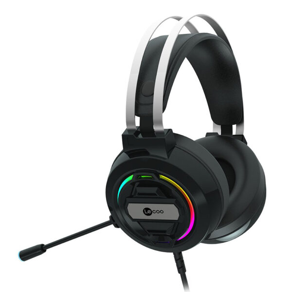 LENOVO LECOO HT401 USB 2.0 KULAK ÜSTÜ RGB GAMİNG OYUNCU KULAKLIK (K0)