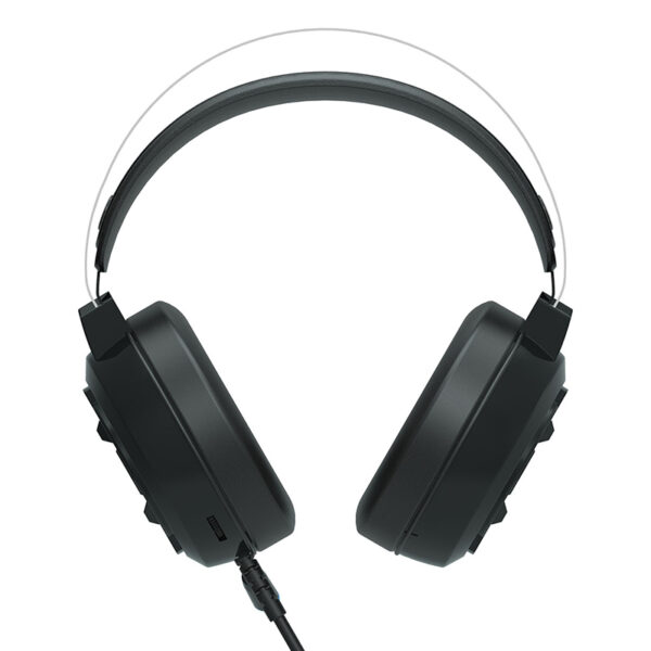 LENOVO LECOO HT401 USB 2.0 KULAK ÜSTÜ RGB GAMİNG OYUNCU KULAKLIK (K0) - Görsel 2