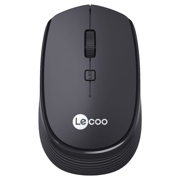LENOVO LECOO WS202 1600 DPI 4 TUŞLU SİYAH KABLOSUZ MOUSE (K0)